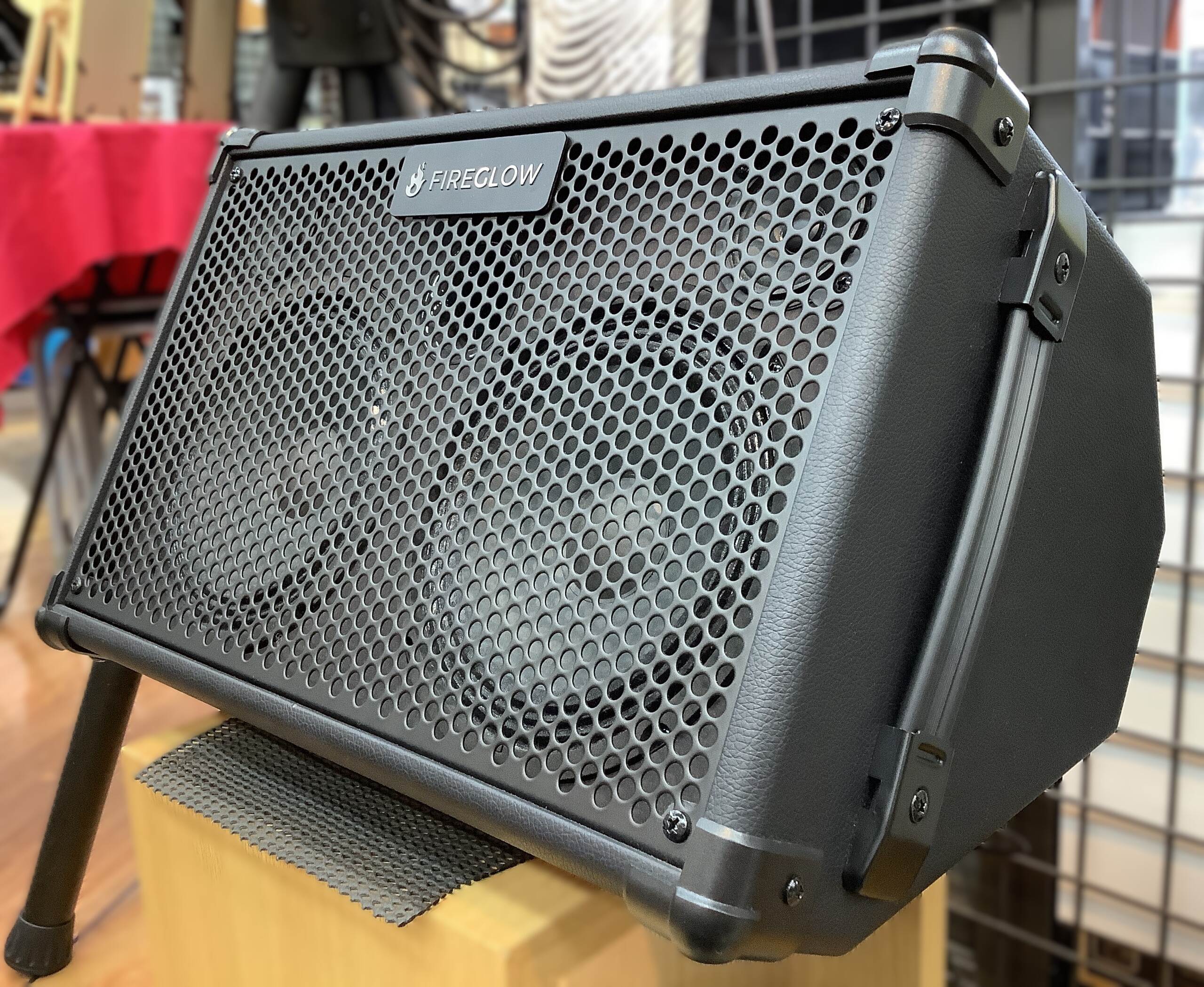 80W　ポータブルPAスピーカーFIREGLOW STA-80K