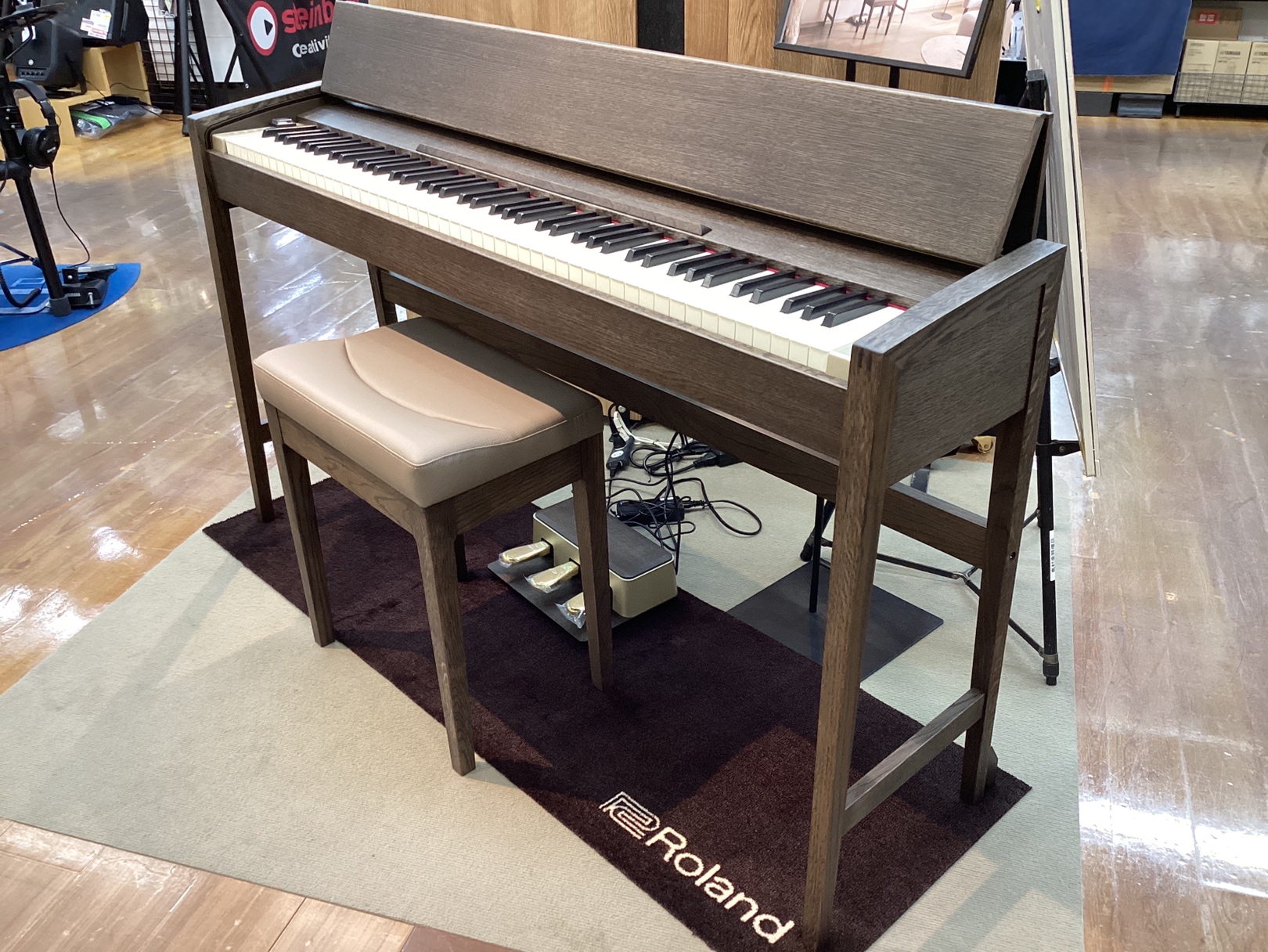 長岡/新潟【新製品電子ピアノ】Roland×カリモク きよらKF‐25（島村楽器