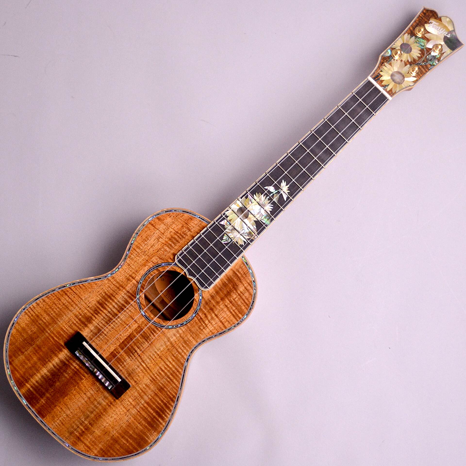 松本店オーダーウクレレ/限定品】FraynsGuitars『FRUK-KS/MS sunflower