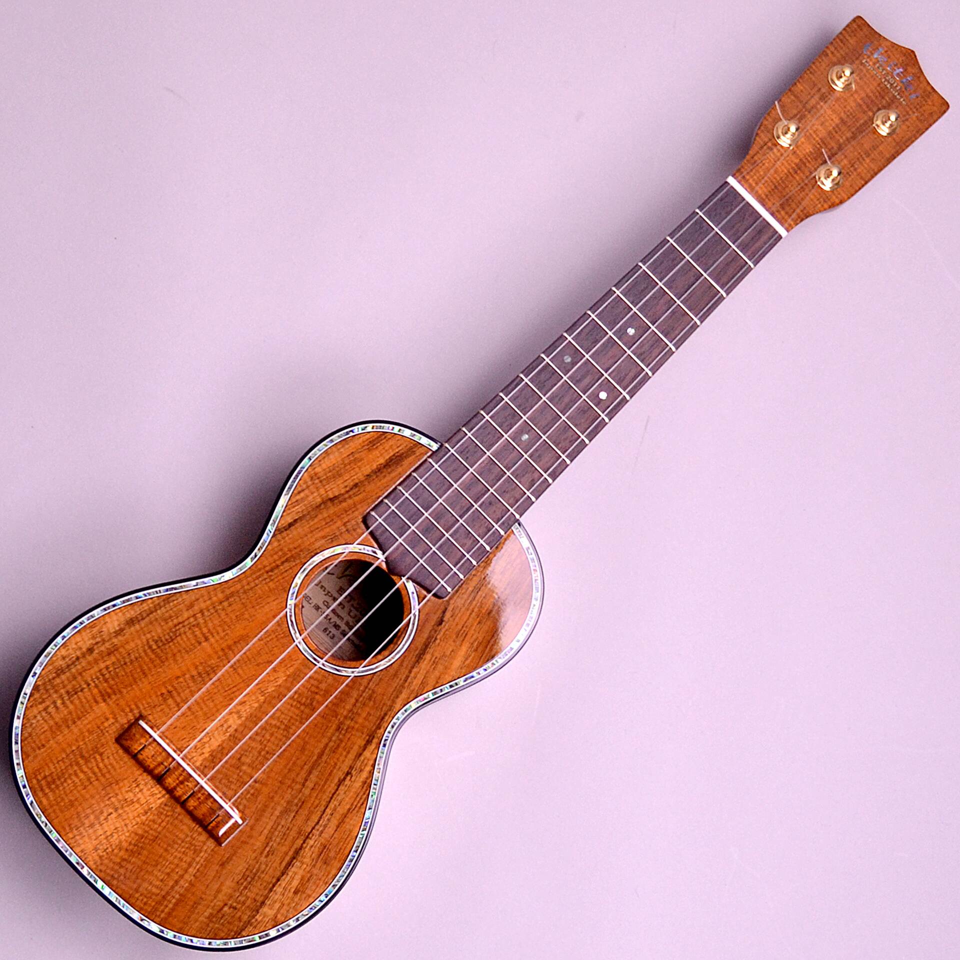 ソプラノウクレレ (当店オーダー／限定仕様)tkitki ukulele HK-S5A/MS Selected #613 (B級特価品(ボディエンド打痕))