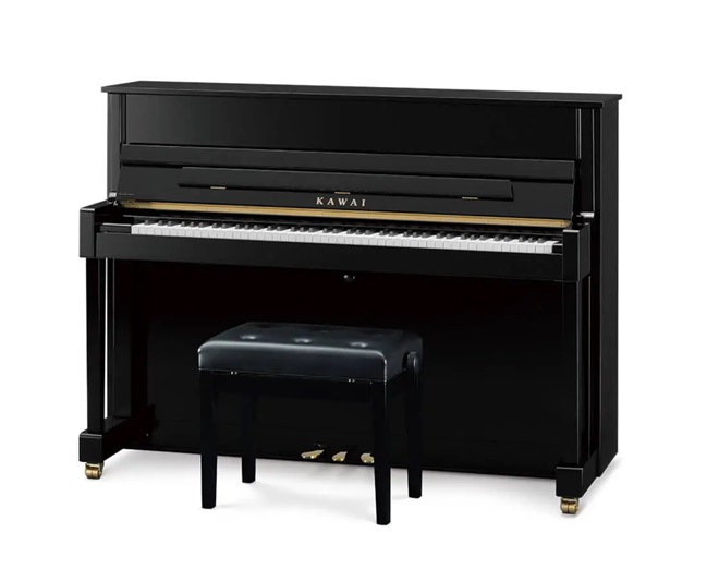 アップライトピアノKAWAI　K-114SX(BP)