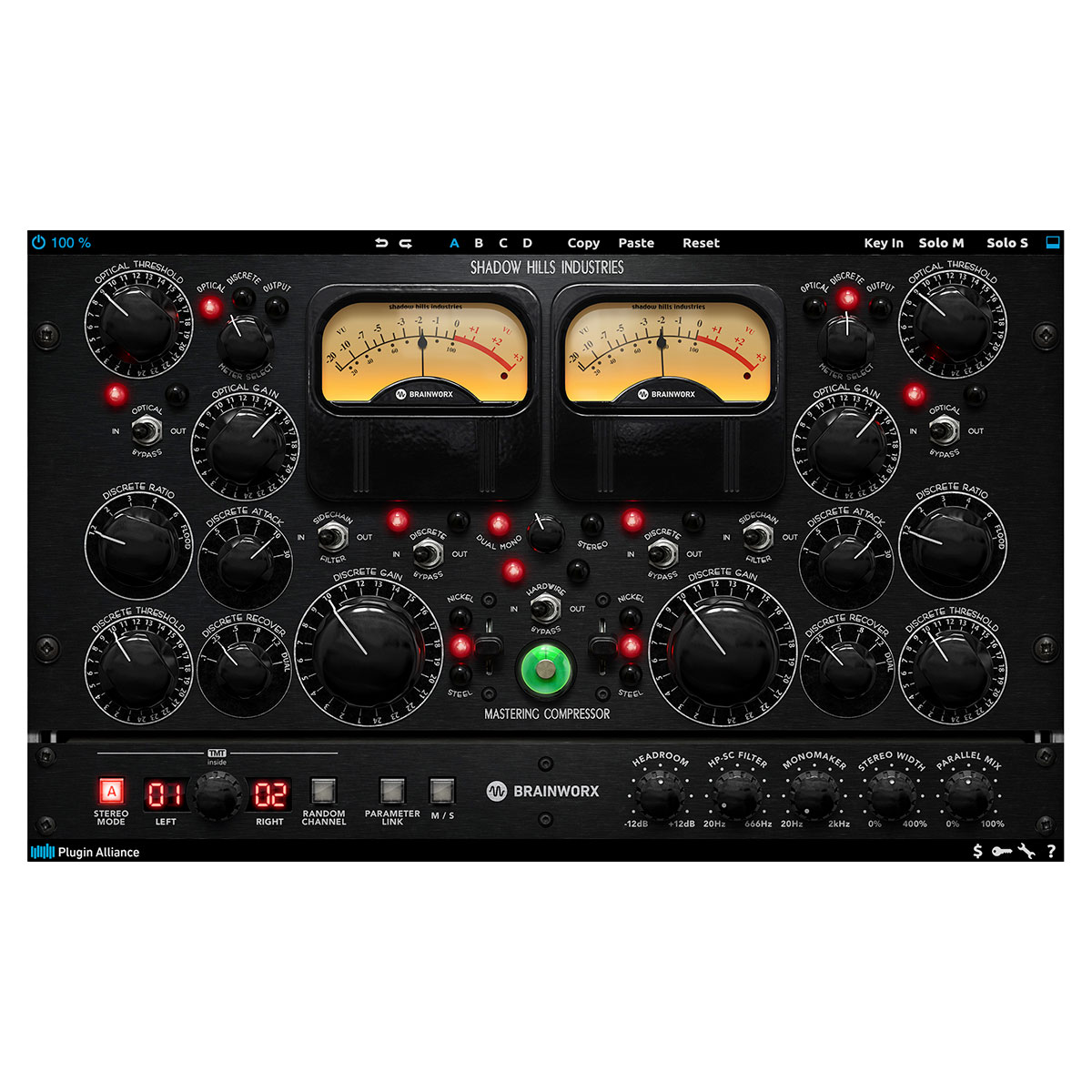 Plugin Alliance(プラグインアライアンス)Shadow Hills Mastering Compressor Class A 