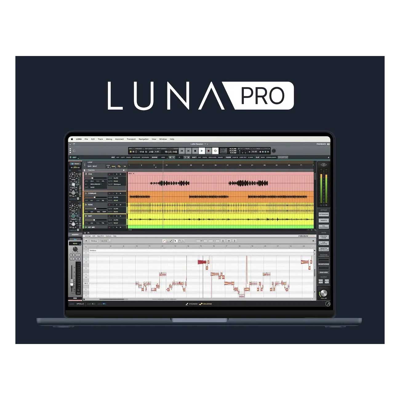 UNIVERSAL AUDIO(ユニバーサルオーディオ)LUNA PRO 2.0