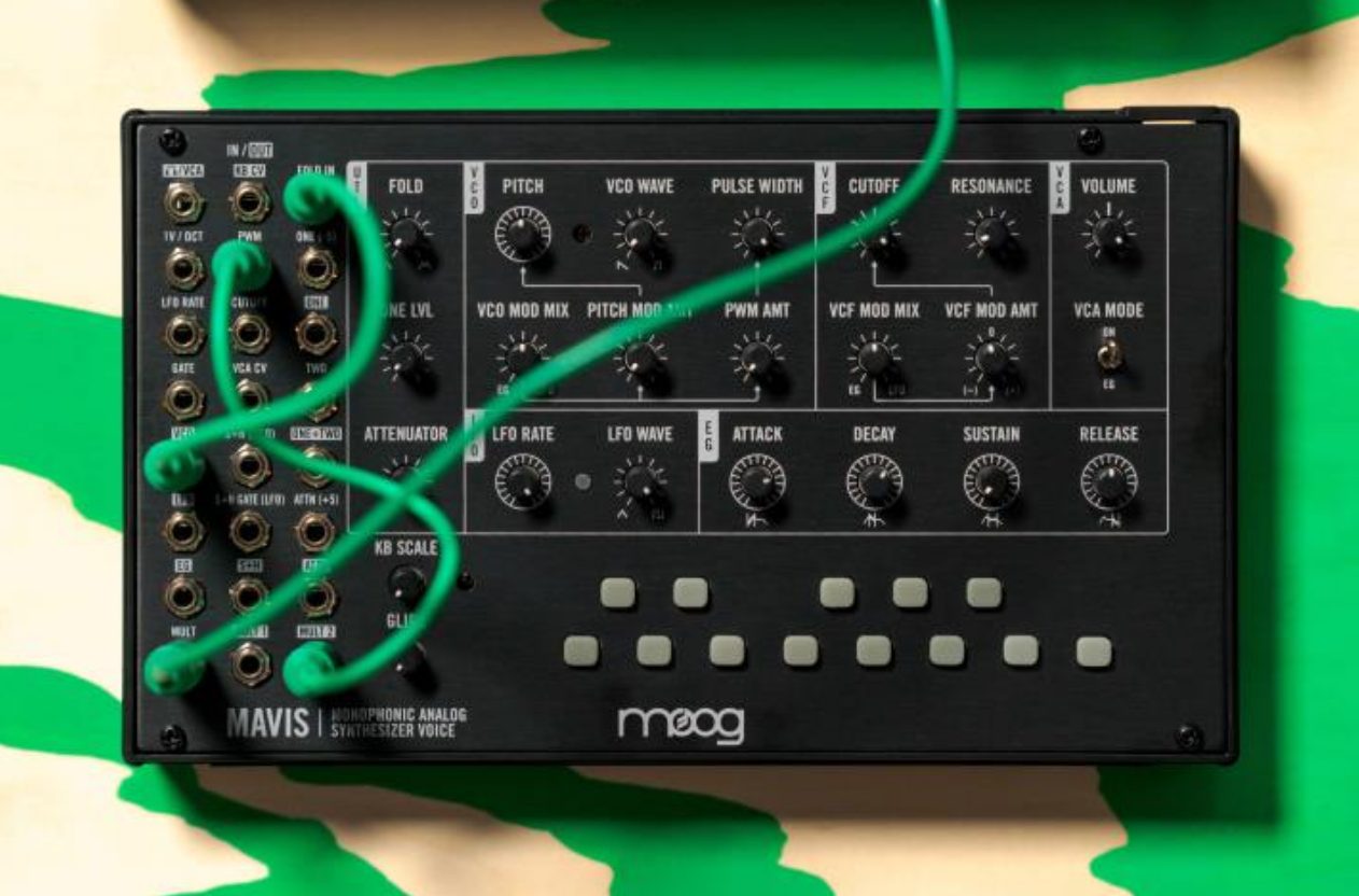 アナログ・セミモジュラーシンセサイザー・キットMoog Mavis