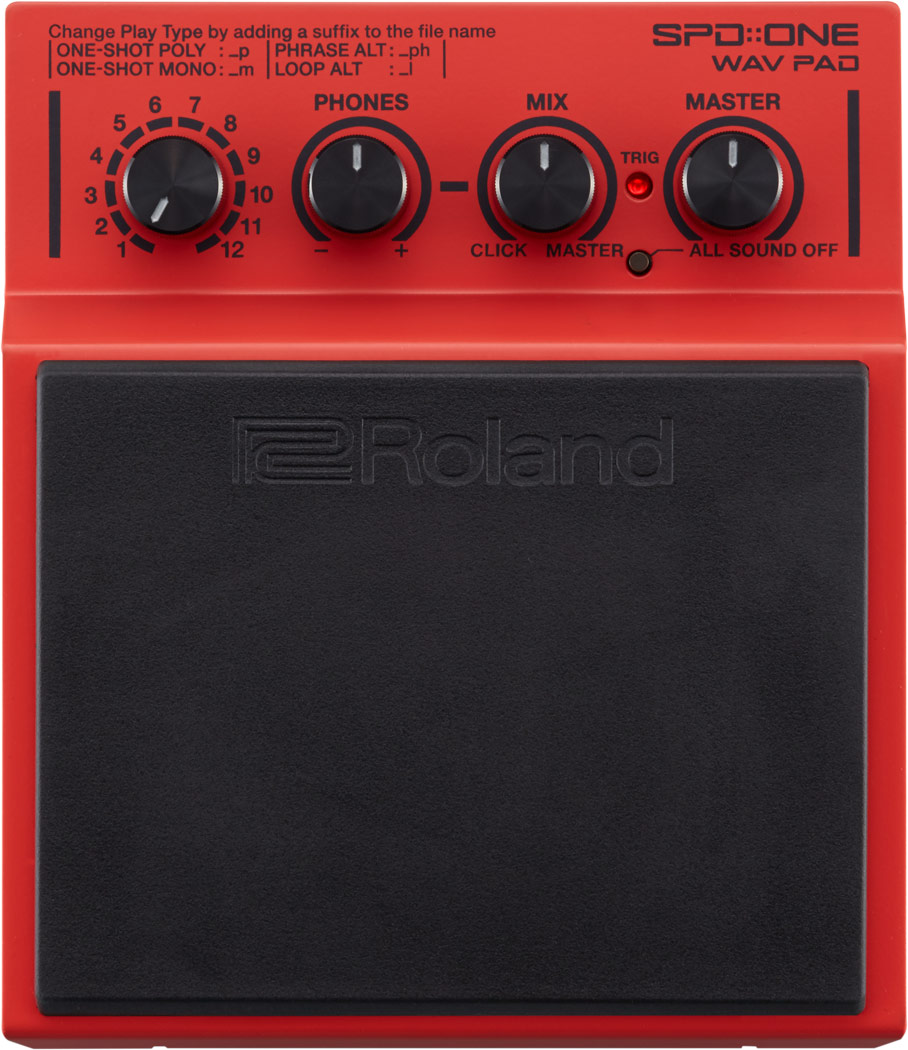 サンプリングパッドRoland SPD::ONE WAV PAD