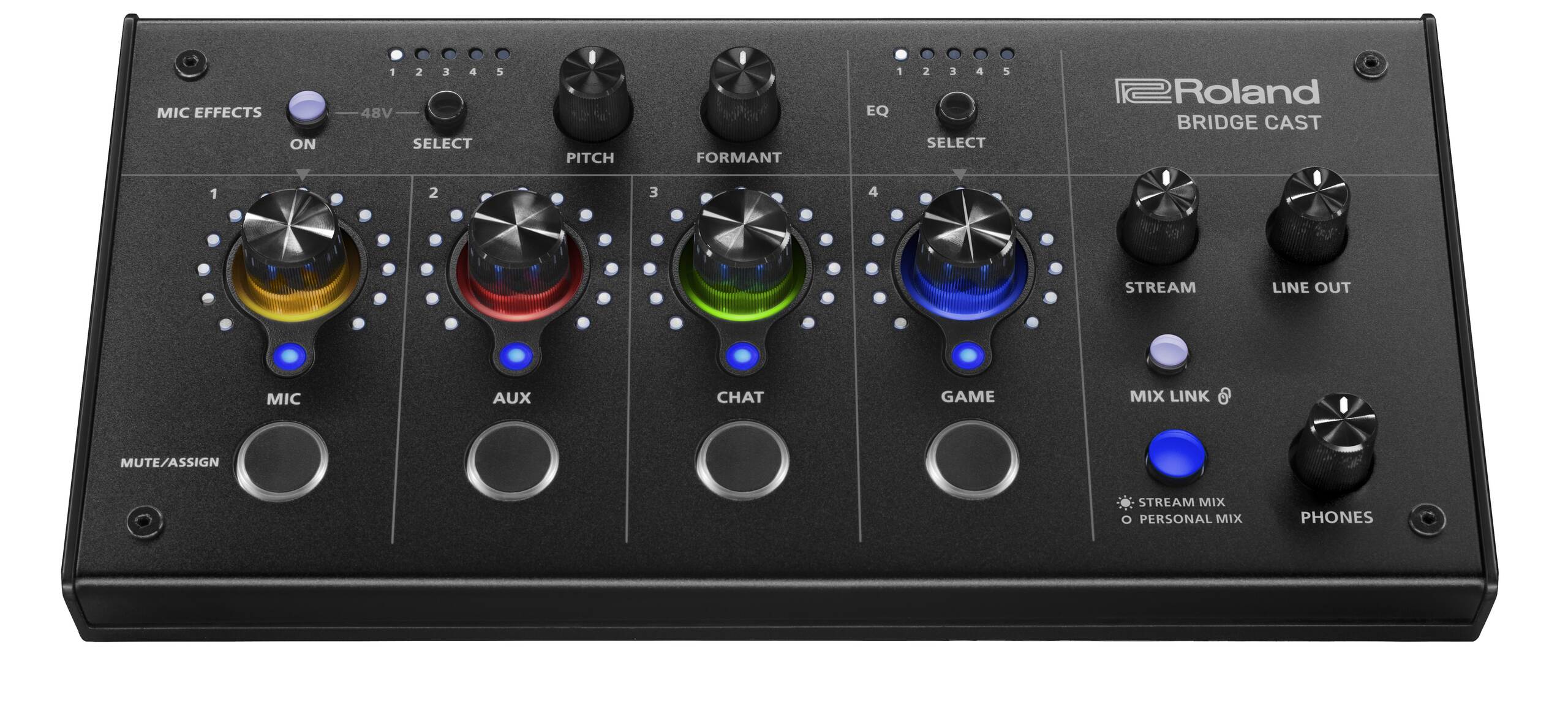 音声ミキサーROLAND BRIDGECAST