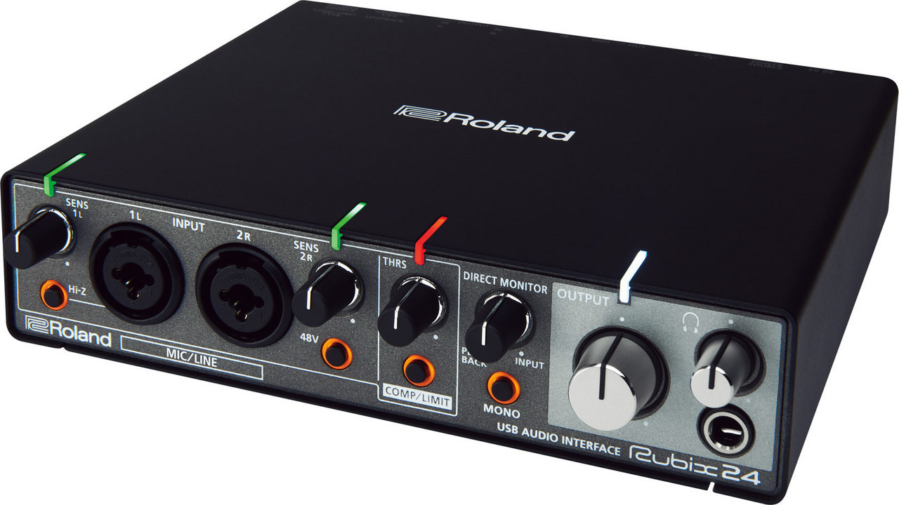オーディオインターフェイスRoland Rubix24
