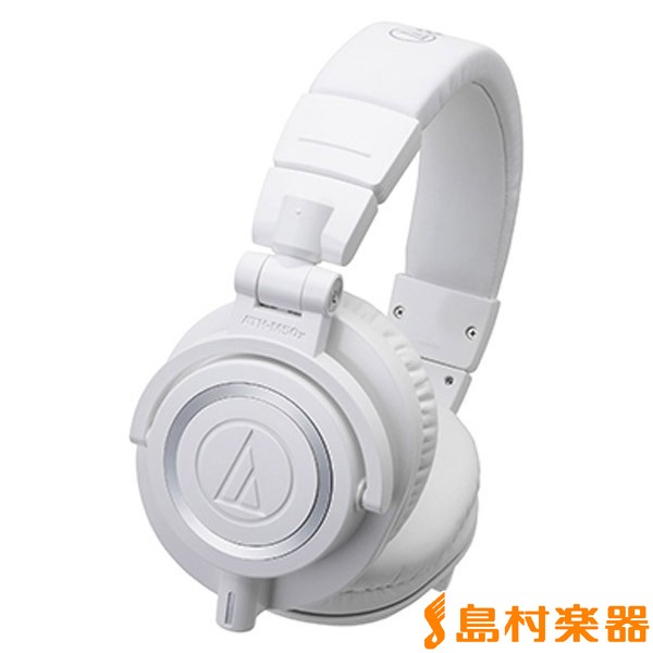 密閉型モニターヘッドホンAudio-Technica ATH-M50x WH ホワイトカラー
