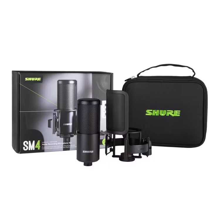 SHURE SM4 Home Recording Microphone Kit
