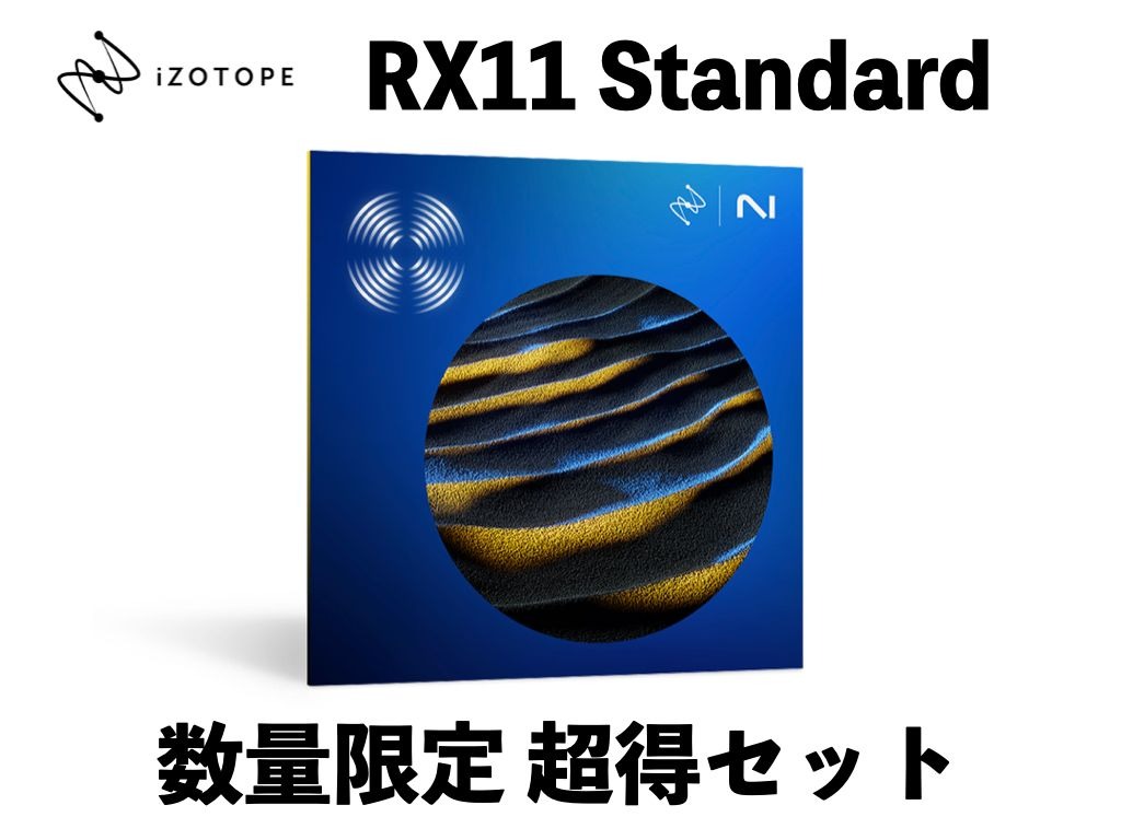 ノイズ除去ソフトRX 11 Standard 超得セット 