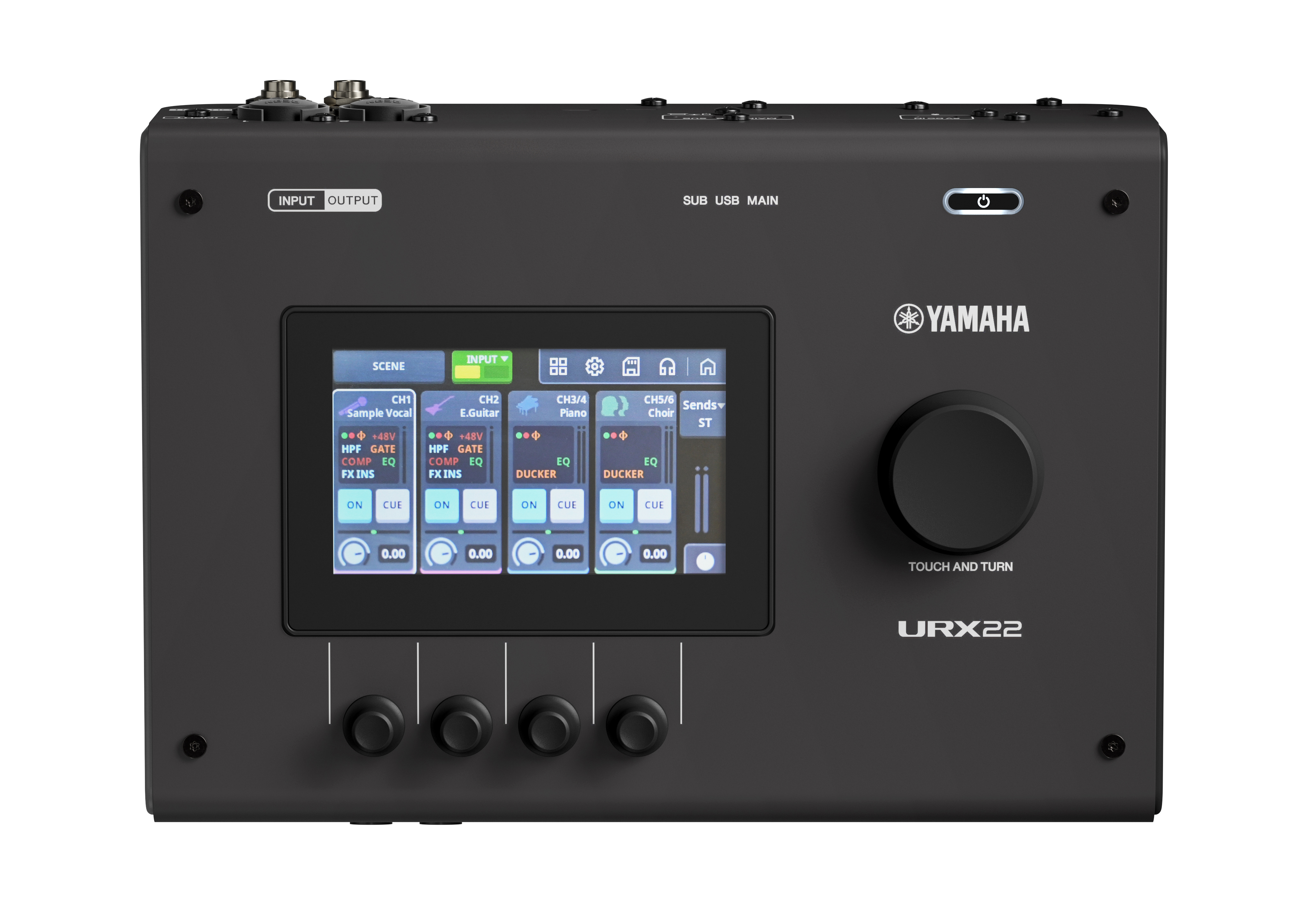 オーディオインターフェイスYAMAHA URX22 ブラック
