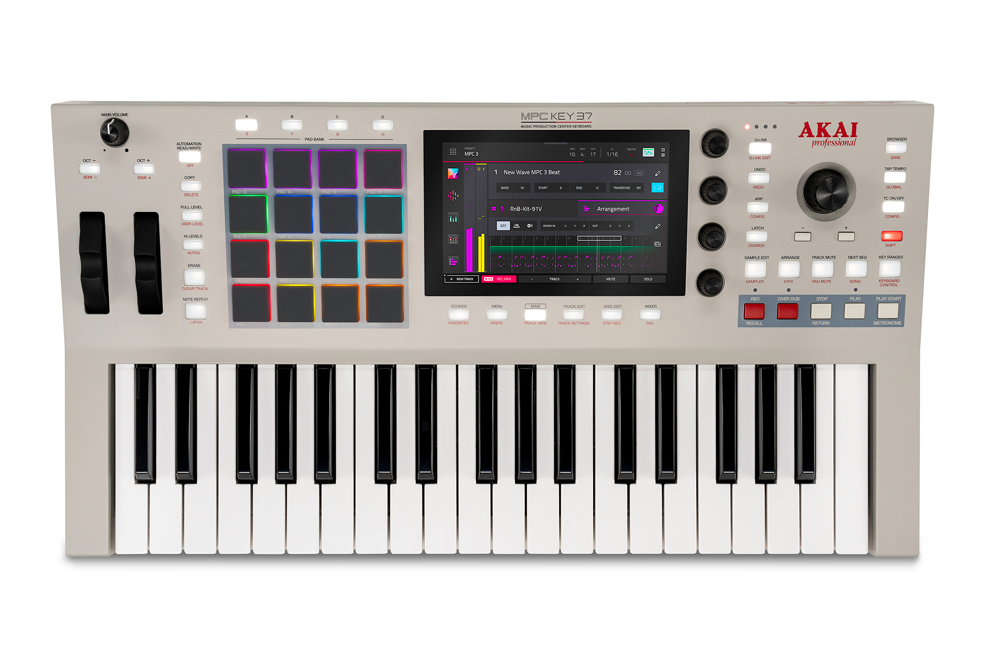 AKAI Professional MPC Key 37 G2登場！鍵盤派MPCが大幅進化
