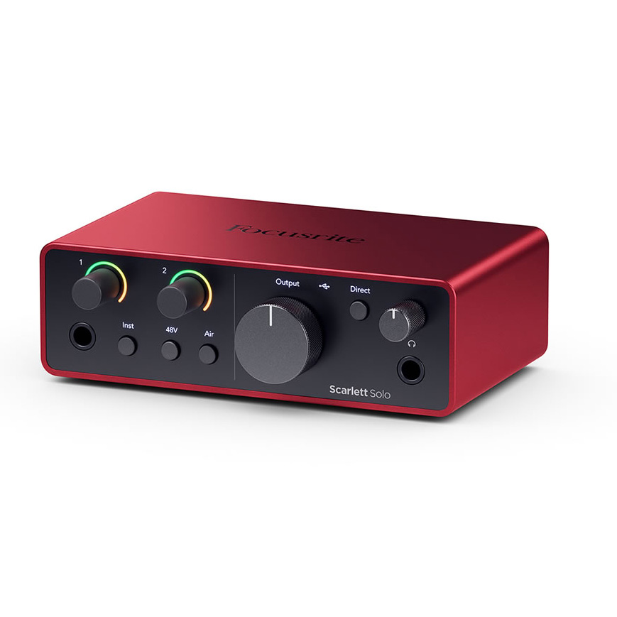 Focusrite
Scarlett solo (4th Gen)
￥ 19,800 税込