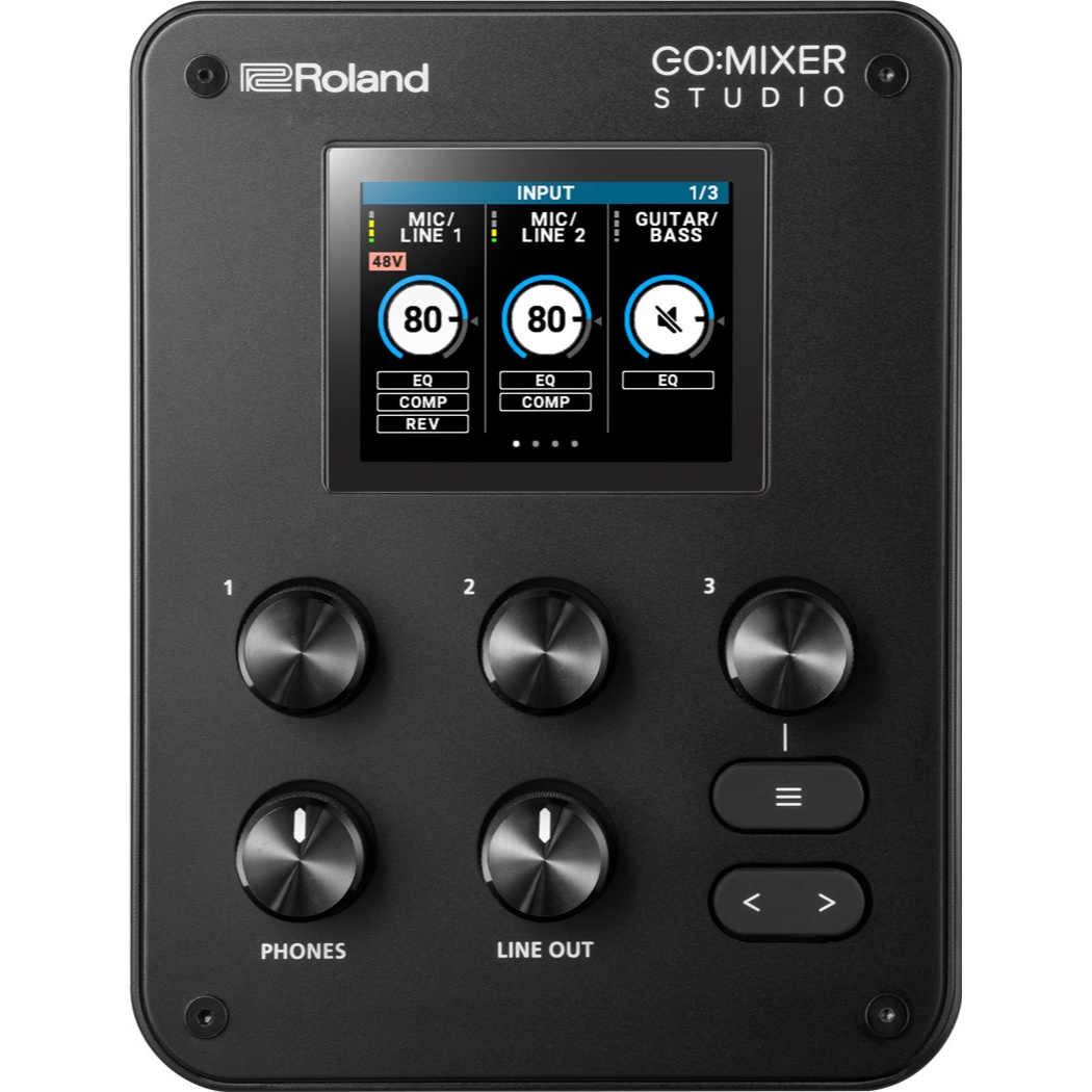 予約受付中！】Roland「GO:MIXER STUDIO」発表！~高音質オーディオ