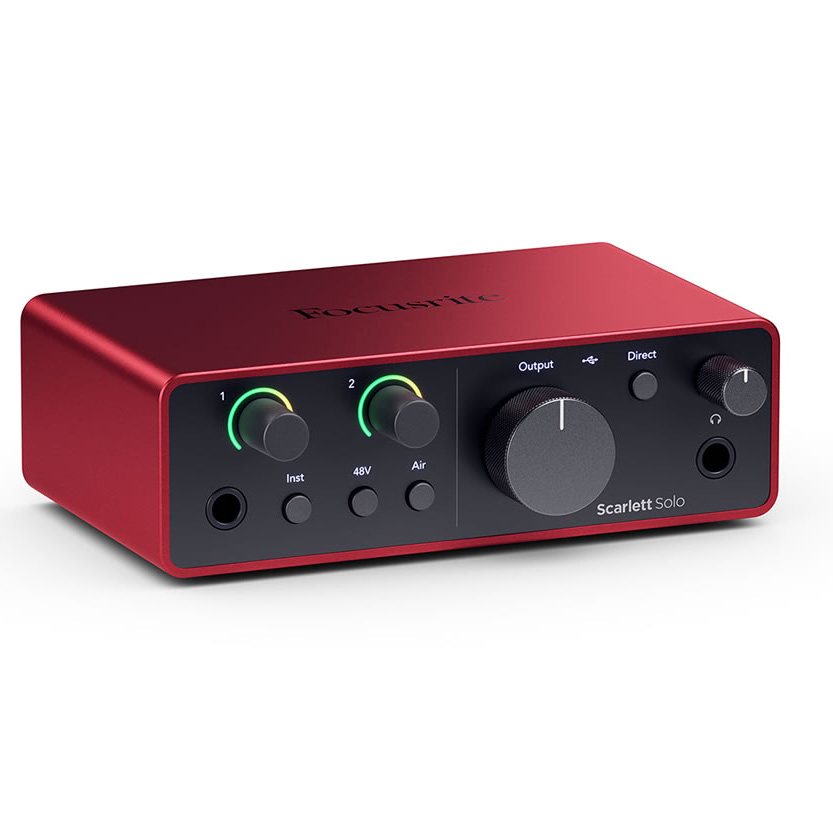 徹底解説】Focusrite Scarlett シリーズ / オーディオインターフェース