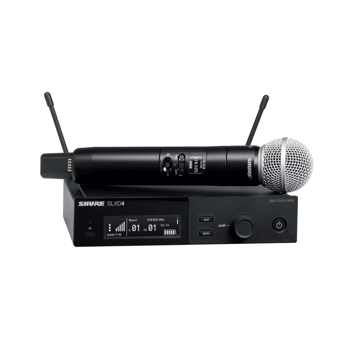 SHURE
SLXD24J / SM58-JB