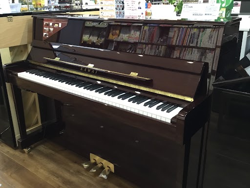 アップライトピアノカワイ (KAWAI)K-114SNRB 消音ユニットピアメイトＲＢ－９０００付き(新品・店頭展示品）