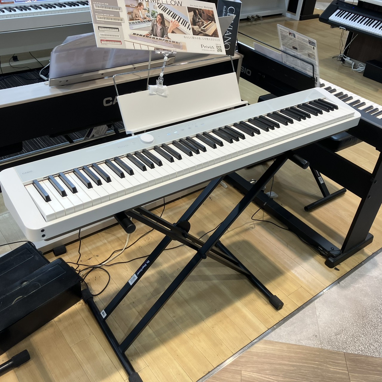 【CASIO】PX-S1100:MB
通常¥69,300（税込）
→店頭でのみのセール！！