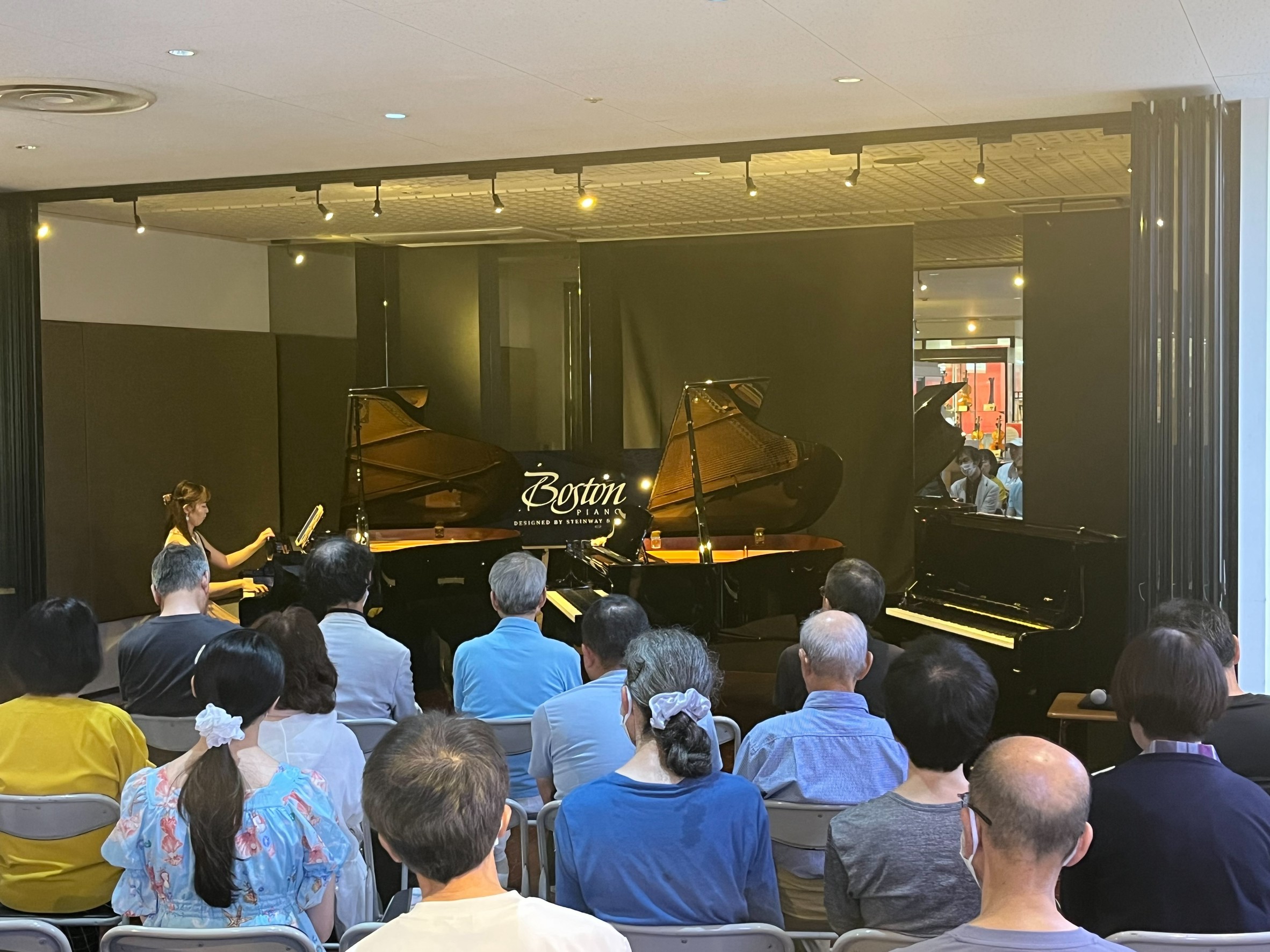 特別にYAMAHAでも演奏いただきました