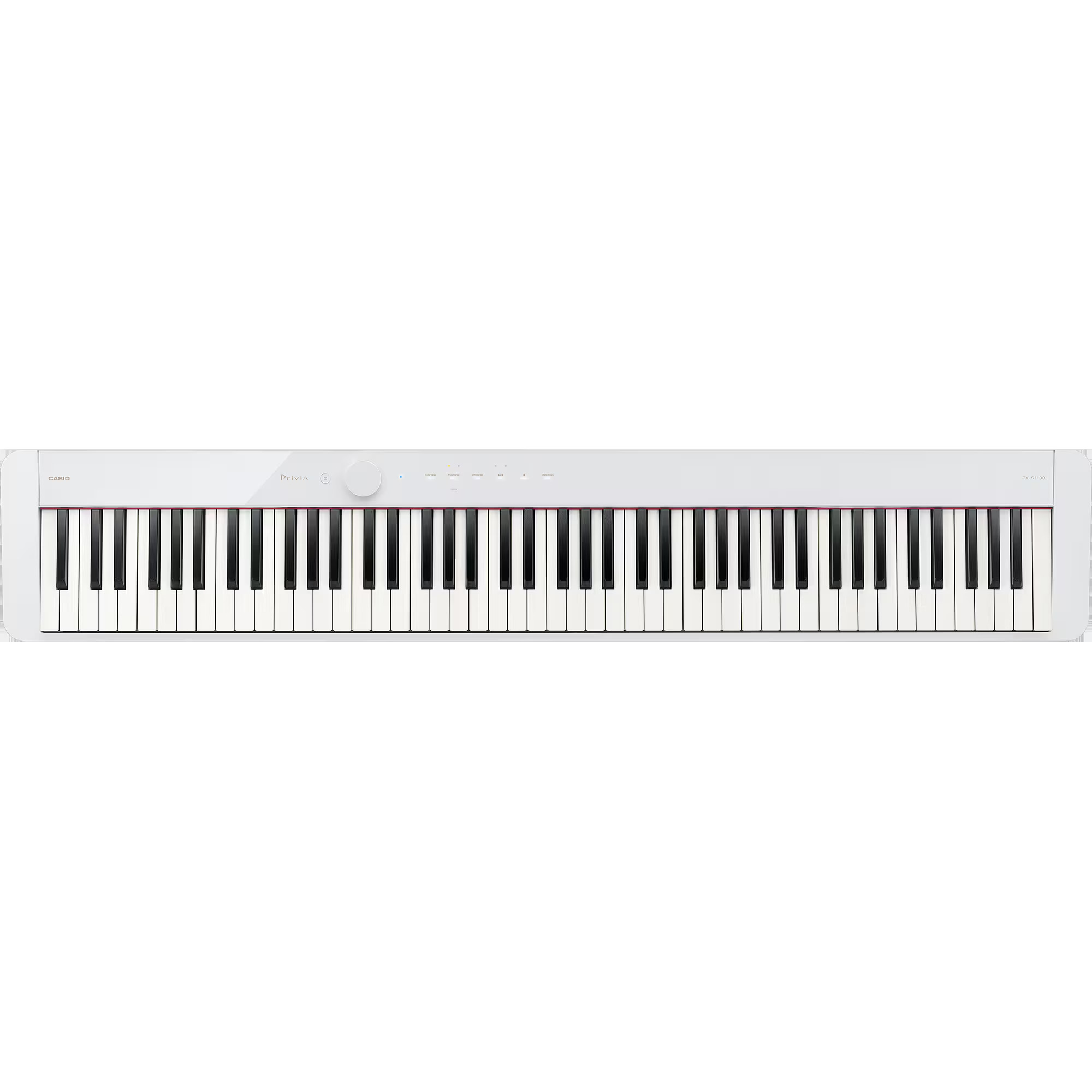 スリムでどんな空間にもフィットする こだわりのデザインCASIO / PX-S1100（WE）