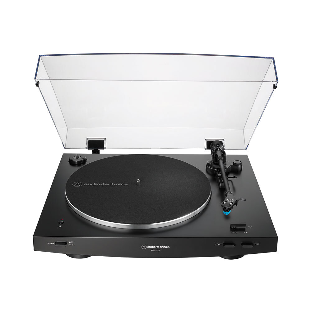 フルオート・交換可能なフォノカートリッジタイプ・Bluetooth搭載レコードプレーヤーaudio-technica AT-LP3XBT