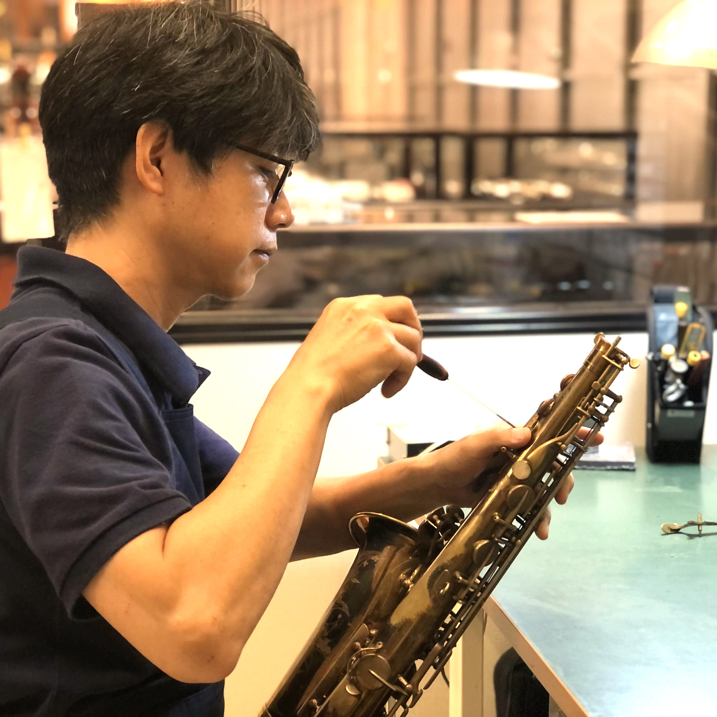 管楽器技術者　森