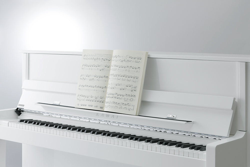 展示アップライトピアノ】KAWAI(カワイ)K-114SX 白 生産完了のため展示