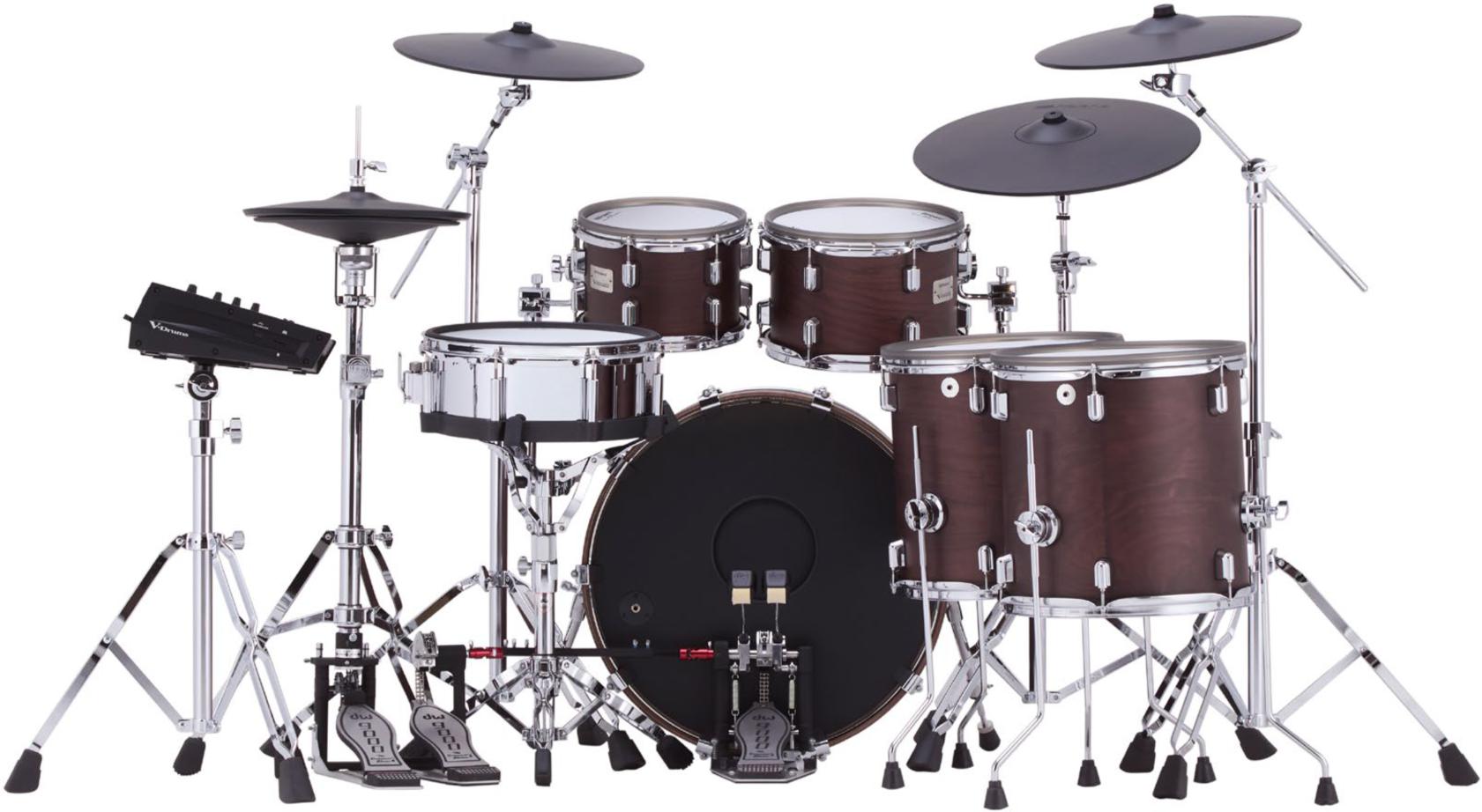 V-Drums Acoustic Design, Drum System PackageVAD716-SWS(サテン・ウォルナット)