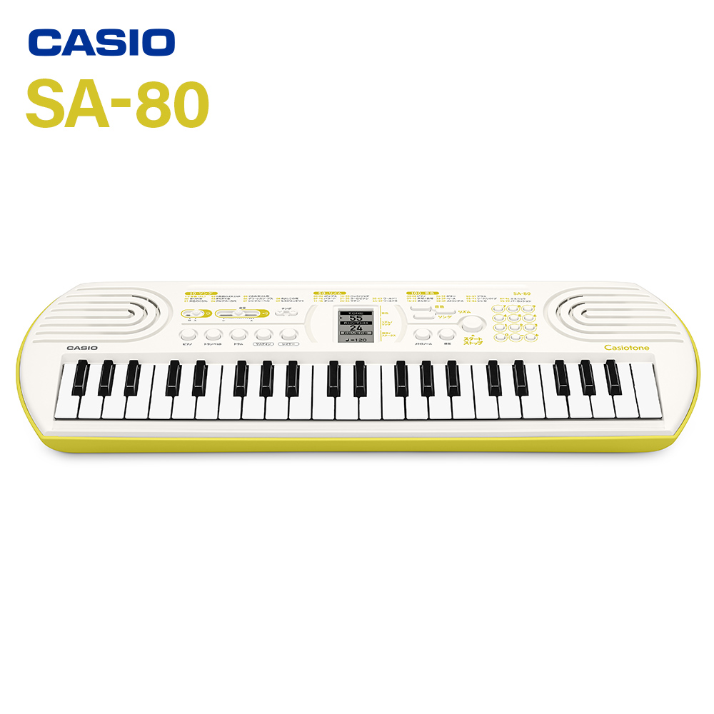 キーボードCASIO：SA-80