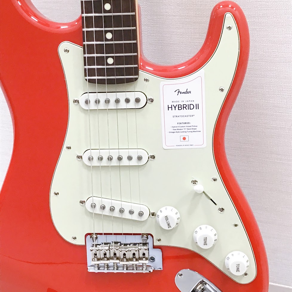 Fender】HYBRID II Stratocaster Rosewood 2色入荷致しました