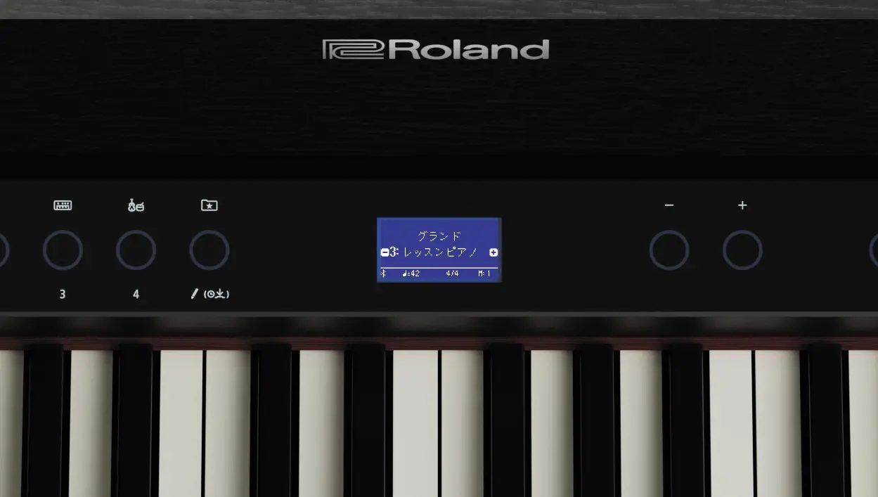【島村楽器オリジナルモデル限定】
ローランドの最新モデリング技術によるグランドピアノ音色を7音色搭載(GPモデル専用3音色含む)。想像力が膨らみ、楽しく演奏できるこだわりの音色です。