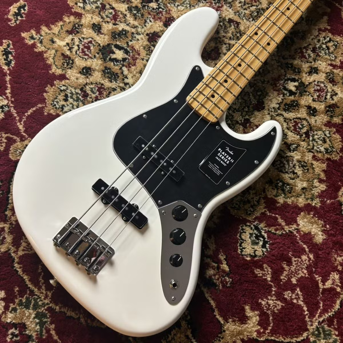 FenderPlayer II Jazz Bass Polar White