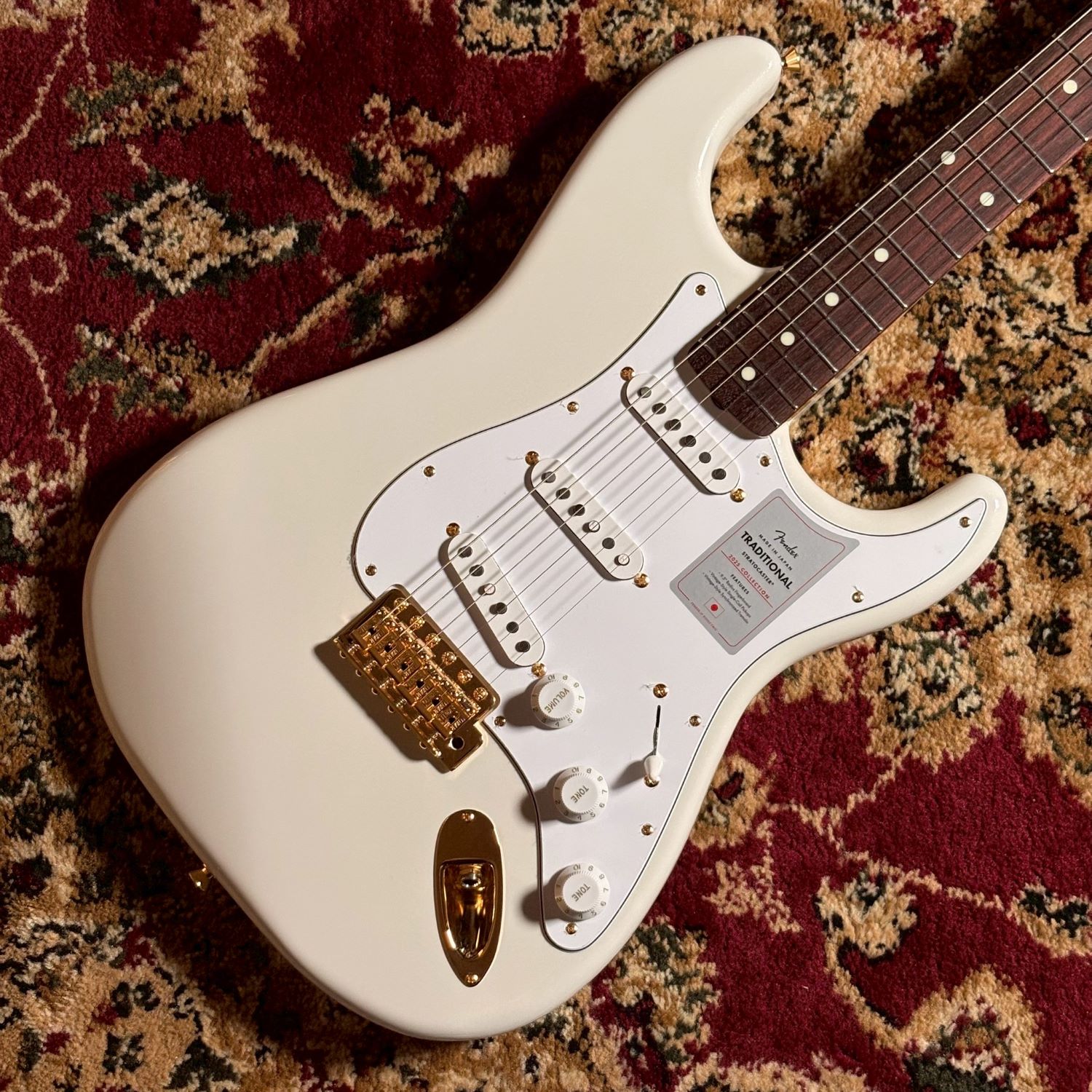 FenderTraditional 2025 Collection 60s Stratocaster White Pearl