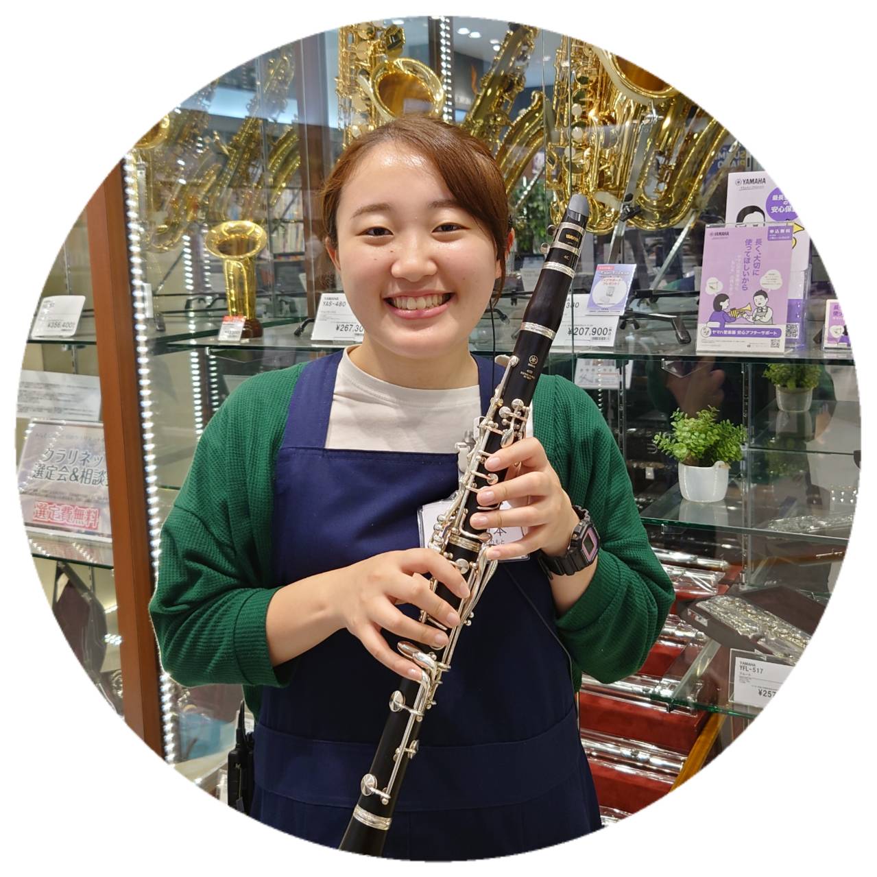 この記事を書いたスタッフ管楽器上級アドバイザー、ウクレレ・弦楽器アドバイザー　榎本（えのもと）