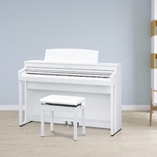 カワイ CA4900GP　￥182,600
木製鍵盤が使われた質の高い弾き心地。カワイのグランドピアノ譲りの華やかな音で、弾くたび豊かな気持ちになれそうです。