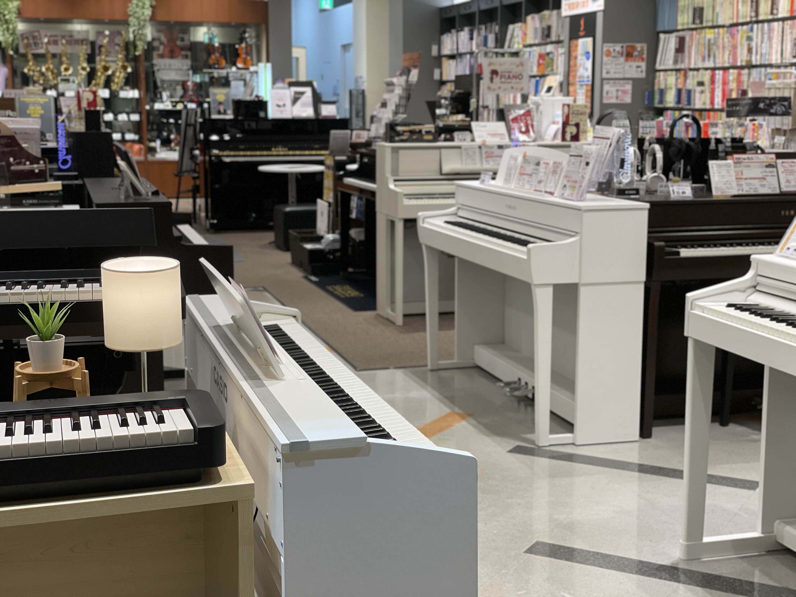 電子ピアノ展示メーカー一覧