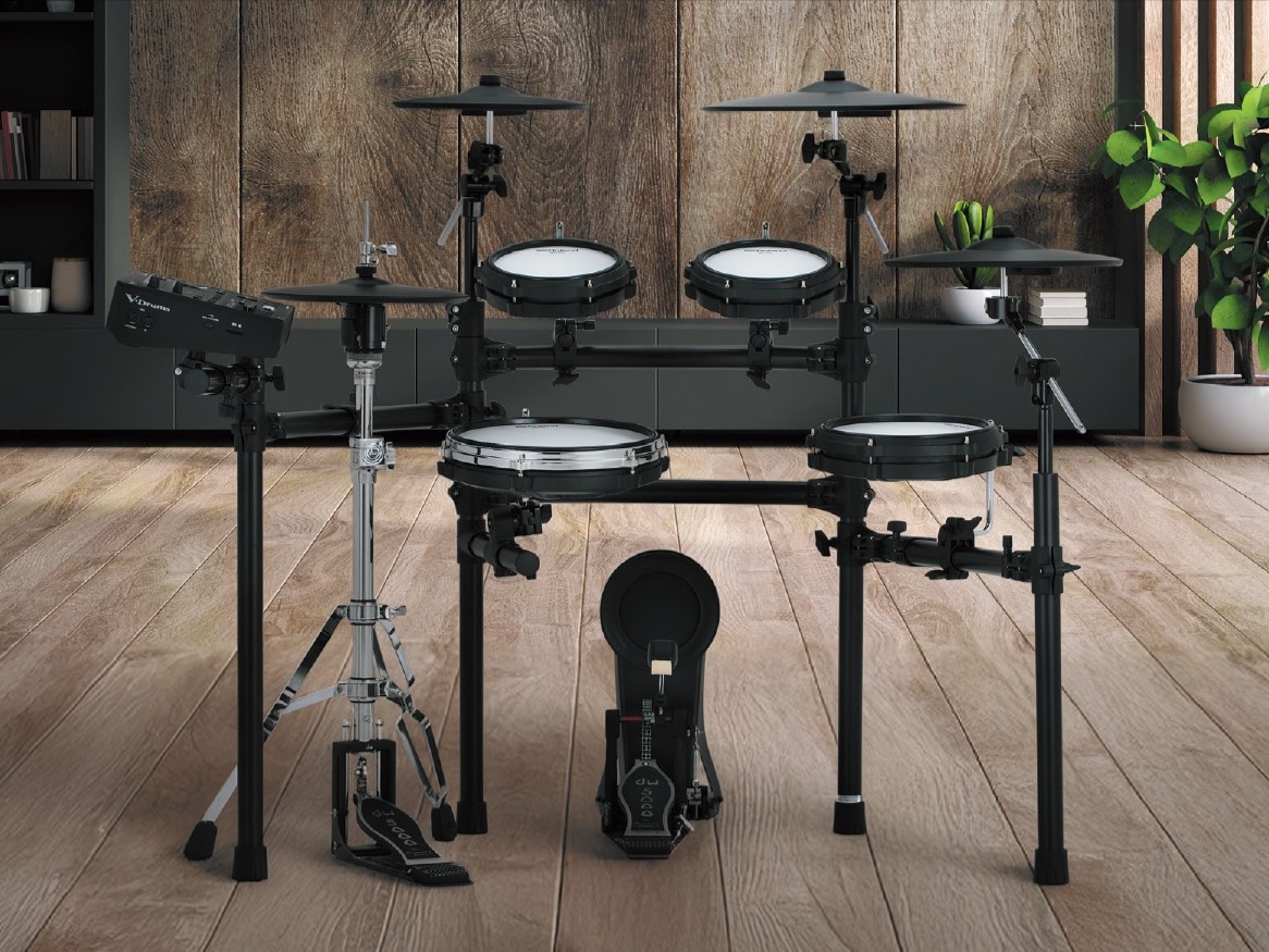 スタジオクオリティの本格的なドラムスタジオを自宅に！Roland TD-513SC-S