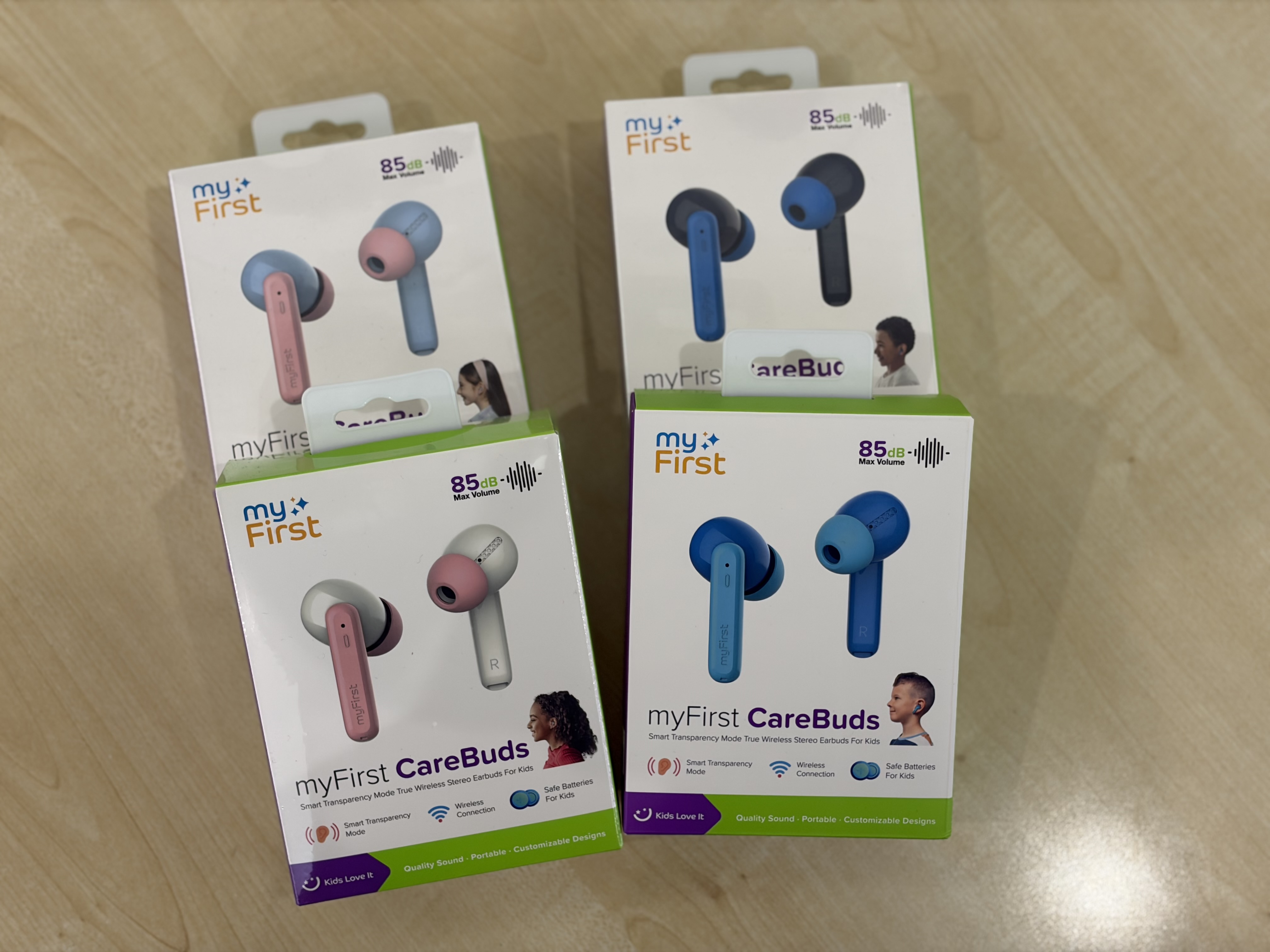 子供用ワイヤレスイヤホンmyFirst CareBuds