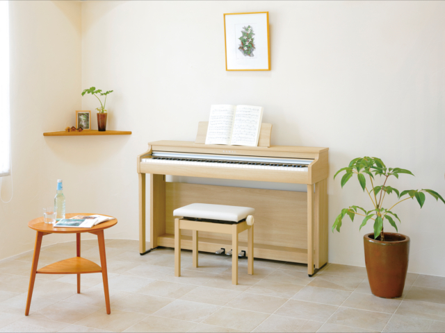 ]]KAWAI新商品の　[!!CN29!!]　が入荷致しました！]]旧モデルからさらにパワーアップして登場です♪ ]]タッチ・音・機能にこだわったベーシックモデルとなっていて、見やすい有機ELディスプレイを新たに搭載、これからピアノを始める方にオススメのデジタルピアノです。 **イオンモール八千代緑 […]