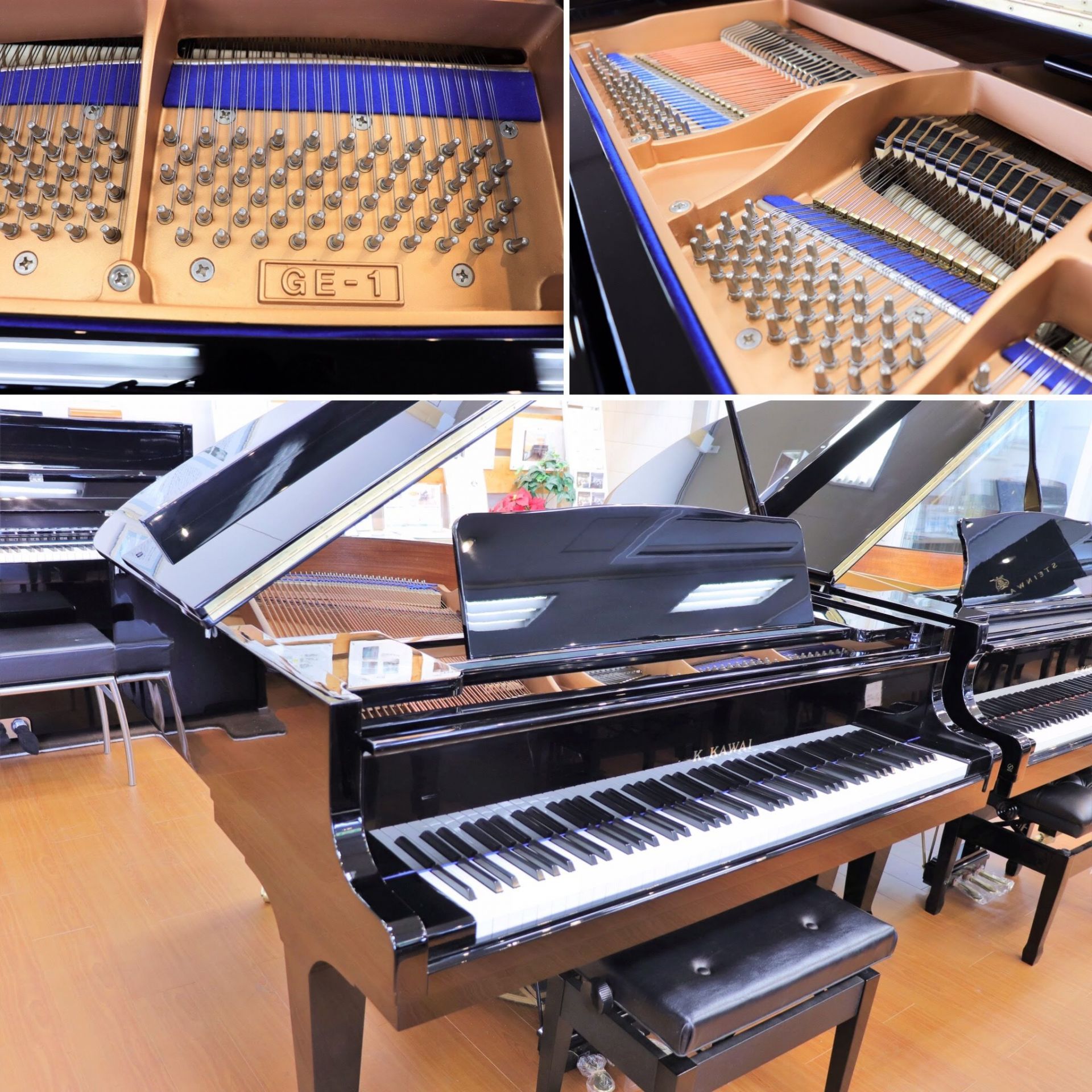 中古グランドピアノ ボストン ヤマハ カワイの人気モデル大展示会開催中 ピアノショールーム八千代店 店舗情報 島村楽器