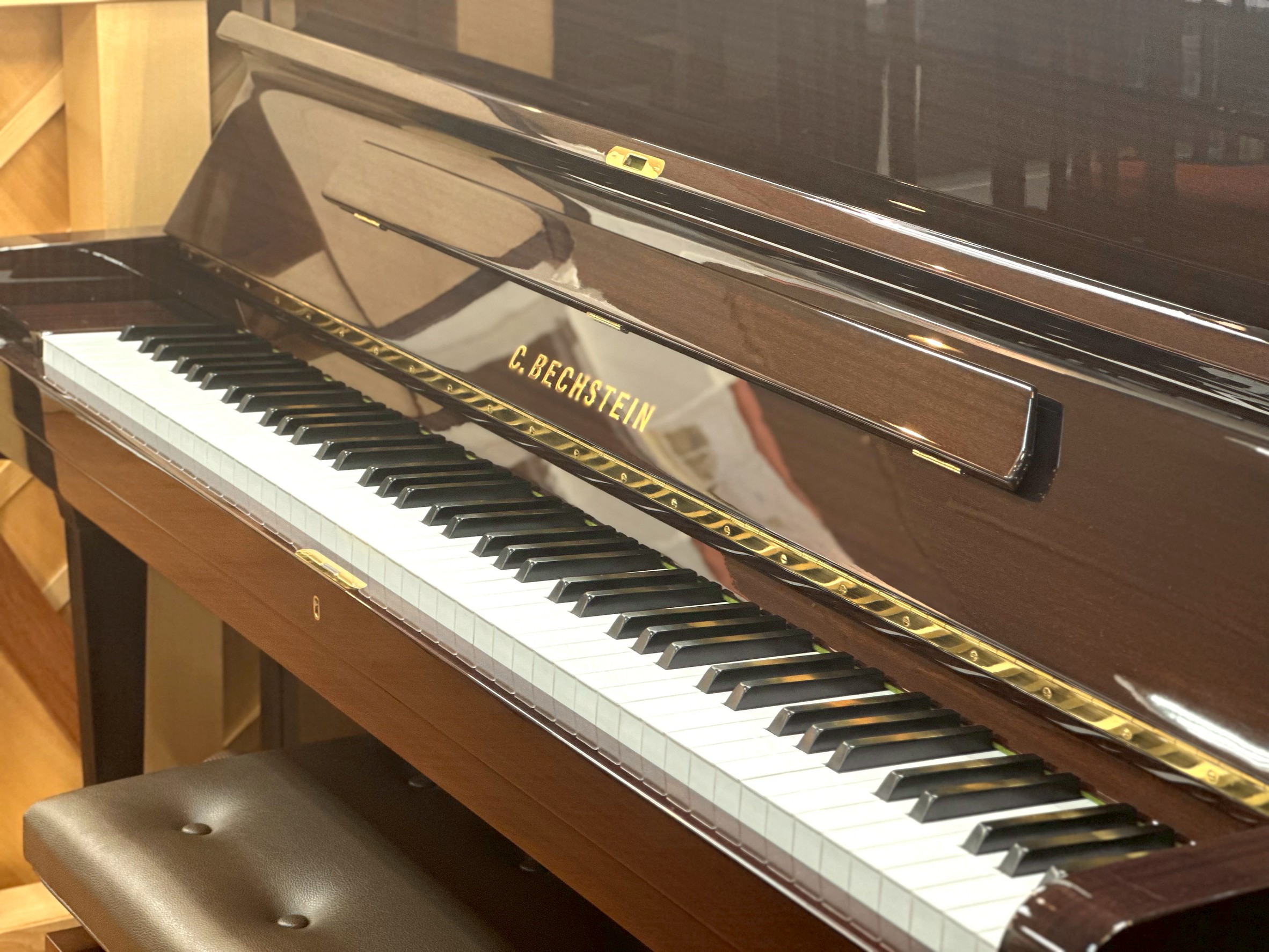 C. Bechstein 中古アップライトピアノModel 12A 1990年製