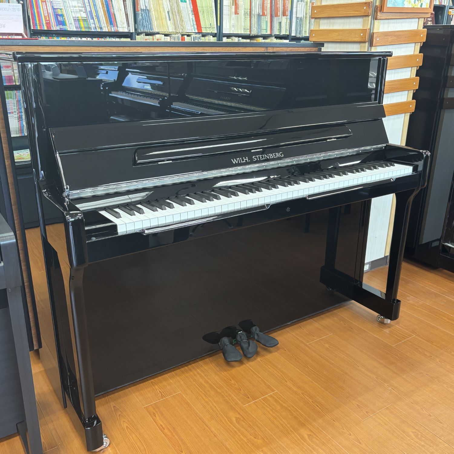 中古アップライトピアノWILH.STEINBERG　中古AT18DC  ﻿