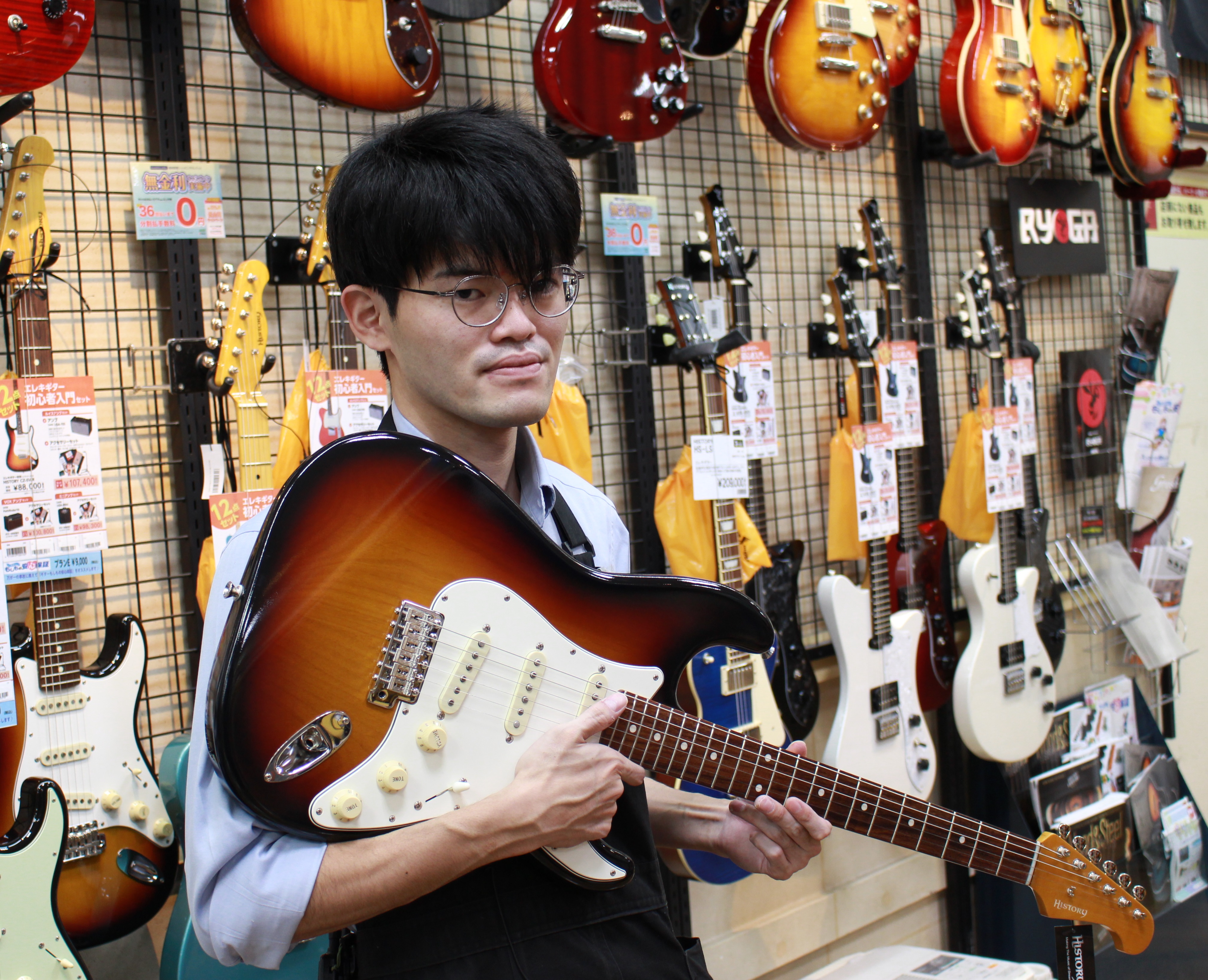 【スタッフ紹介】四日市店のギター担当伊藤はこんな人