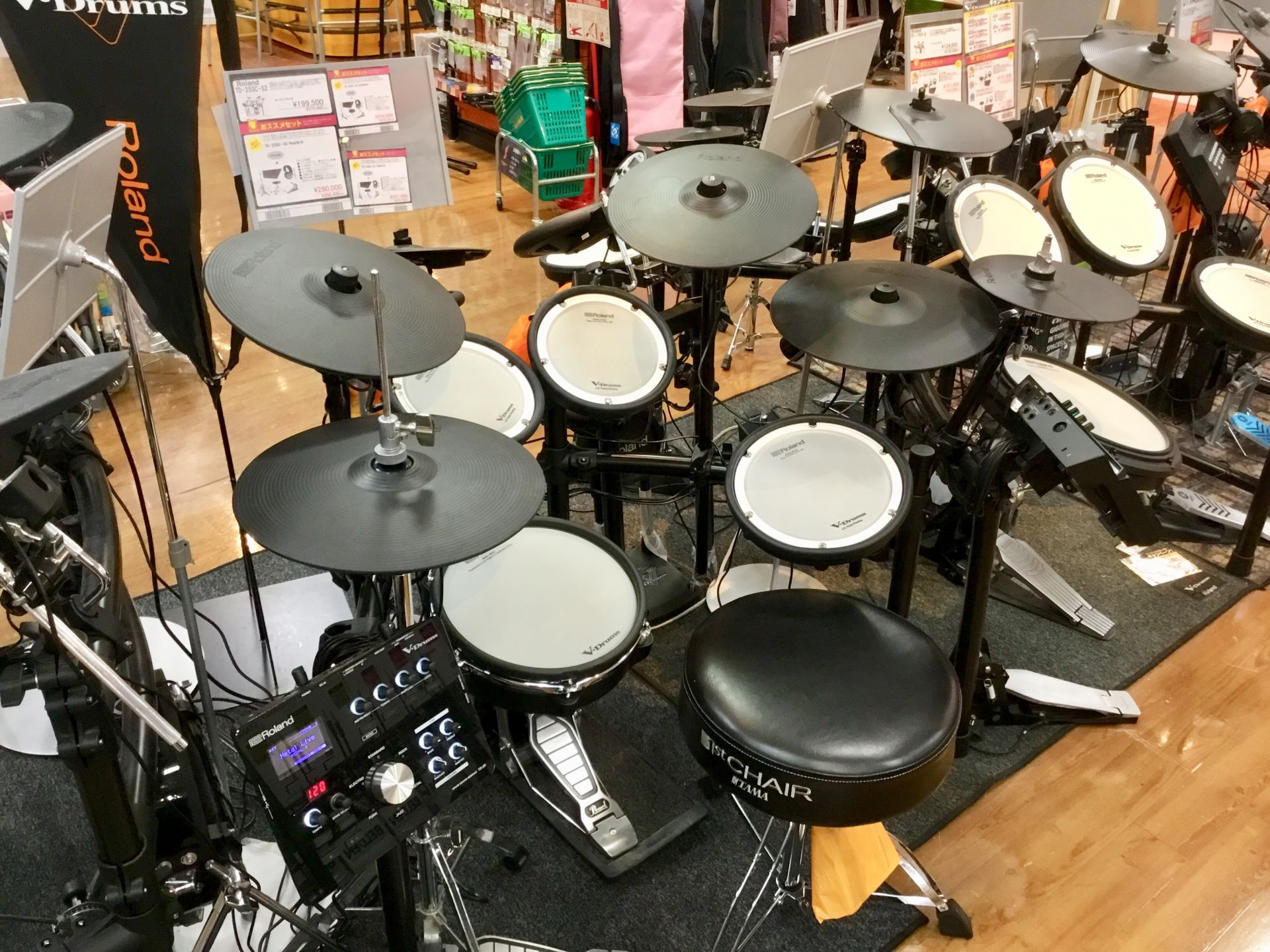 TD-25SC-S2店頭展示開始しました！