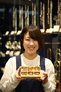 スタッフ写真 管楽器アクセサリー 小泉