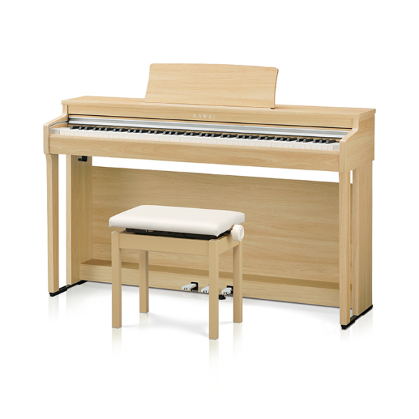 メーカー：KAWAI<br />
型名：CN201<br />
販売価格(税込)：￥116,500<br />
カラー：プレミアムライトオーク(展示中)/プレミアムローズウッド/プレミアムホワイトメープル<br />
<br />
☆しっかりした弾き応え、ピアノらしさを追求したベーシックモデル