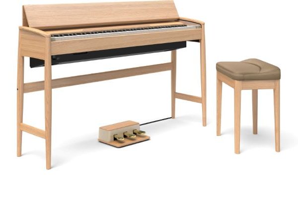 メーカー：Roland<br />
型名：KF-10<br />
販売価格(税込)：￥396,000<br />
カラー：ピュアオーク(展示中)/ウォールナット/シアーホワイト<br />
<br />
☆最先端デジタルピアノと木の温もりとの出会い。家具仕上げの新しいピアノ。