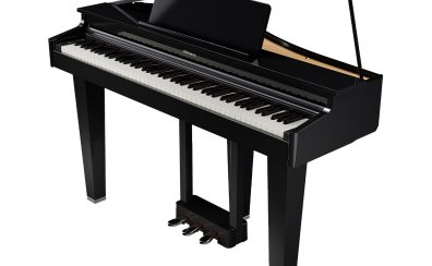【新製品】奥行70cm!!グランドピアノデザインの電子ピアノ「GP-3」入荷しました！みなとみらい店にてお試しいただけます。