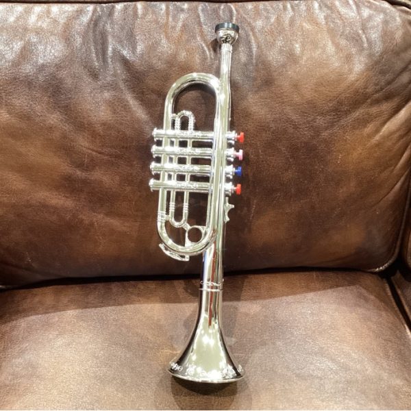 シルバートランペット<br />
<br />
音の数：4<br />
サイズ：42cm<br />
重さ：120g<br />
対象年齢：3才以上<br />
Made in Italy<br />
<br />
販売価格：￥3,740(税込)