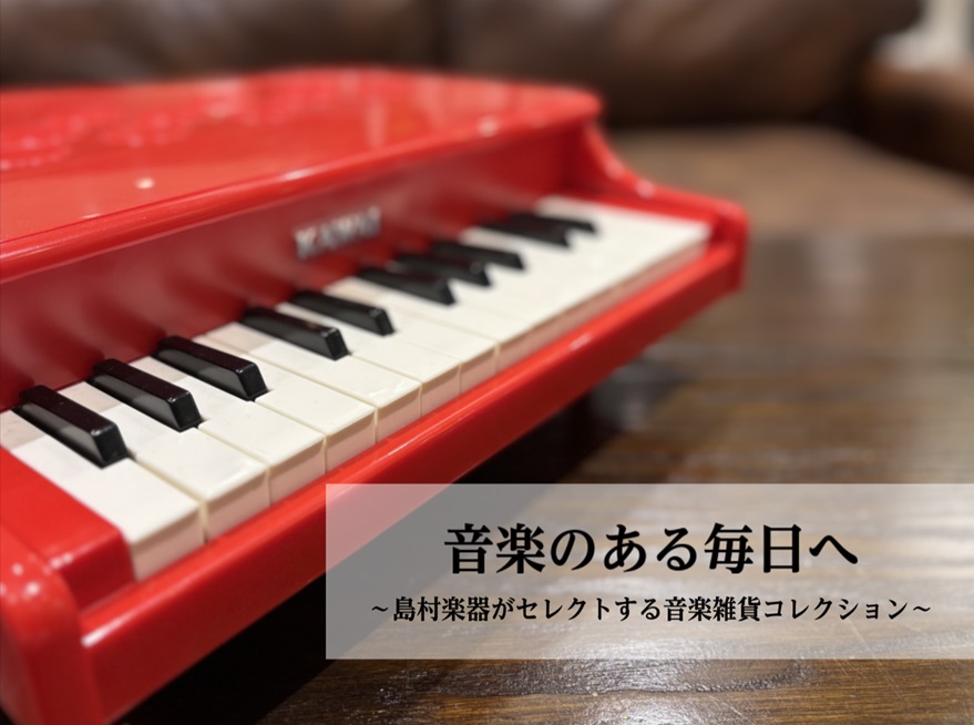 CONTENTS定評のある正確な音程「ミニピアノ」明るく澄んだ音色を楽しむ、ブラジルカリン材の「木琴」おもちゃのように気軽に楽しめる、手頃な価格の「EMUL鉄琴」ドレミ付き楽譜で小さなお子さまもすぐ演奏できる「名曲ピアノえほん」イタリア製のおもちゃメーカー「BONTEMPI」音符の形をした電子楽器「 […]
